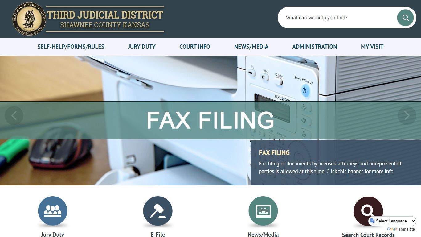 Third Judicial District, KS - Official Website | Official Website